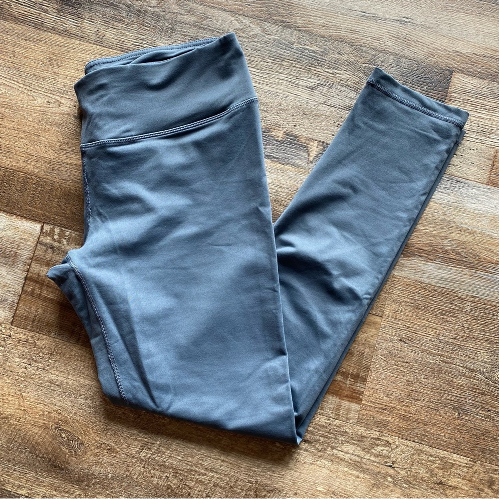 90 Degree by Reflex High Waisted Leggings Gray
